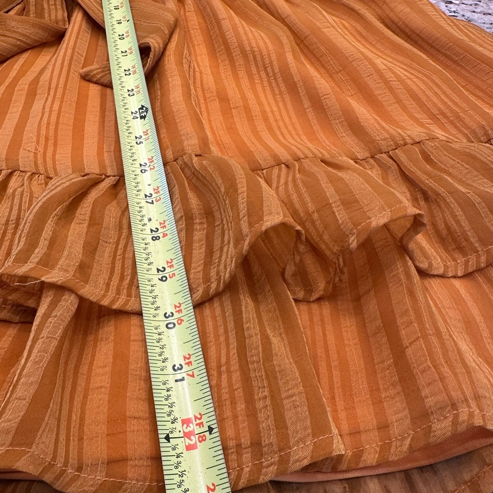 Lulu's Sweetest Memories Marigold Yellow Ruffled Long Sleeve Dress - Picture 7 of 8